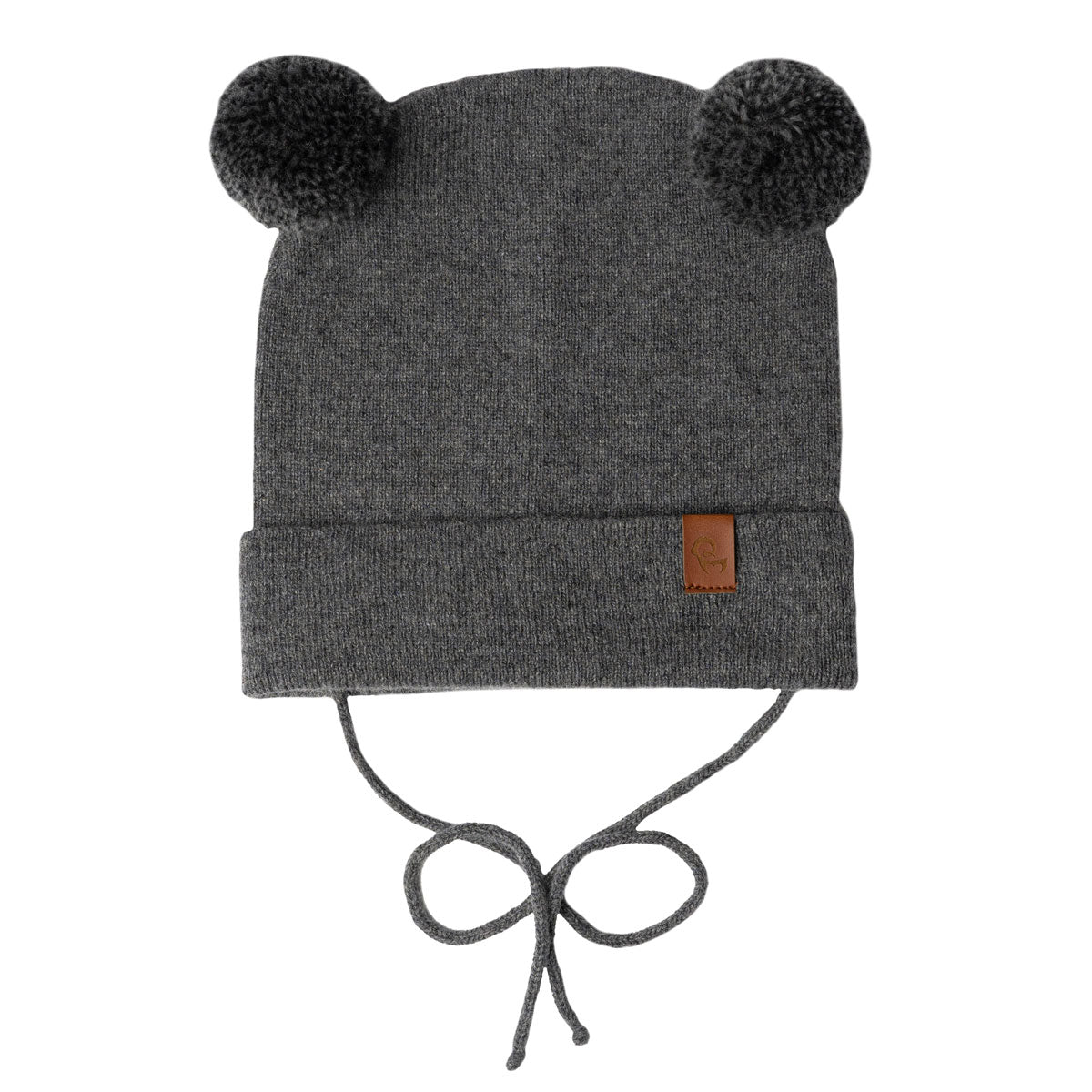 merino cashmere mutsje grijs